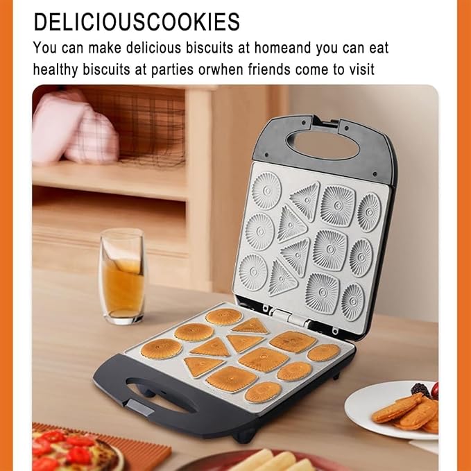 PREMIUM Sokany Cake Machine/Biscuits Machine  Cookies Maker, Mini Waffle Biscuit Maker, Make Different Shaped Pancakes, Scones Maker Machine