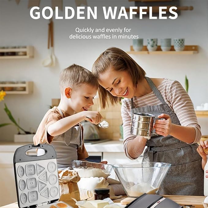 PREMIUM Sokany Cake Machine/Biscuits Machine  Cookies Maker, Mini Waffle Biscuit Maker, Make Different Shaped Pancakes, Scones Maker Machine