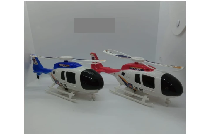 Police Helicopter Kids Toy – Spinning Propeller Rescue Aircraft, Action Play Helicopter for Boys & Girls, Imaginative Role-Play Flight Toy, Durable Indoor & Outdoor Adventure Gift for Children