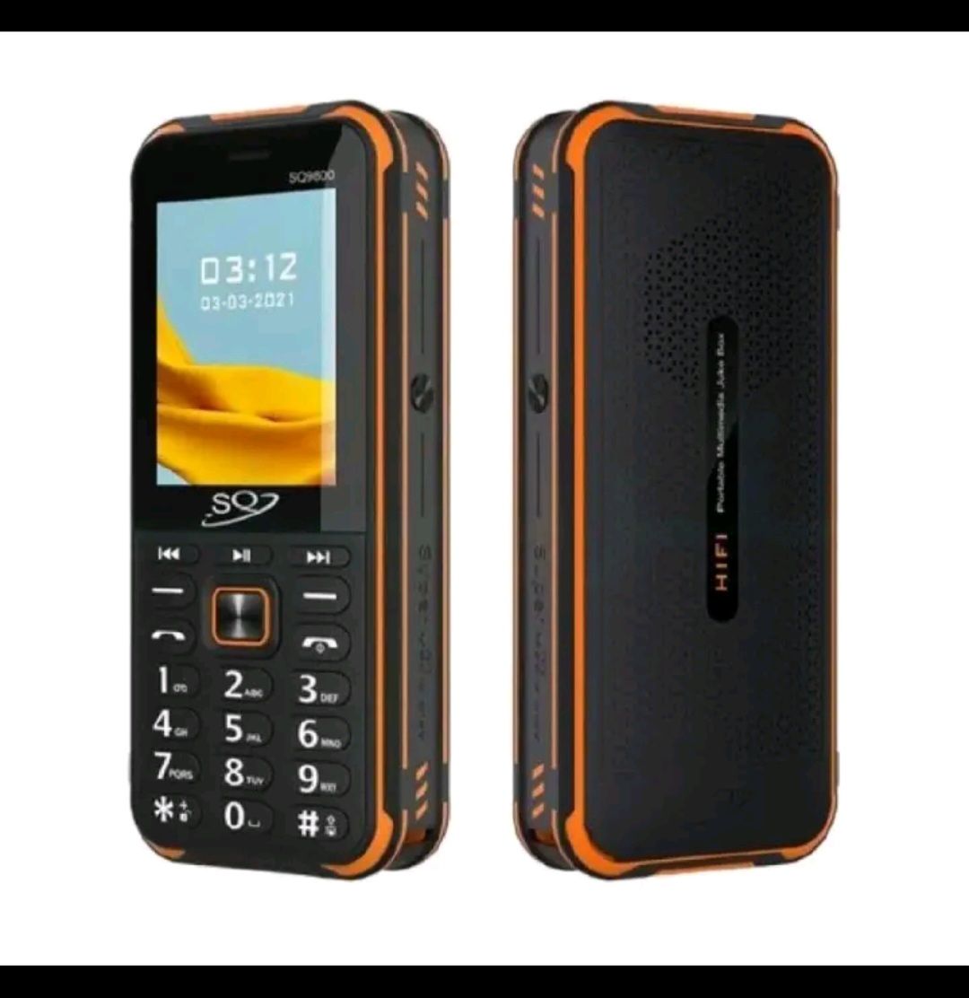 NEW  ARRIVALS! SQ9800 Rugged Phone:20,000mAh Dual SIM, Powerful Bluetooth Speaker, Power Bank, Magic Voice, VGA Camera, 5980mAh Battery, LED Flashlight, FM Radio Featured Phones+