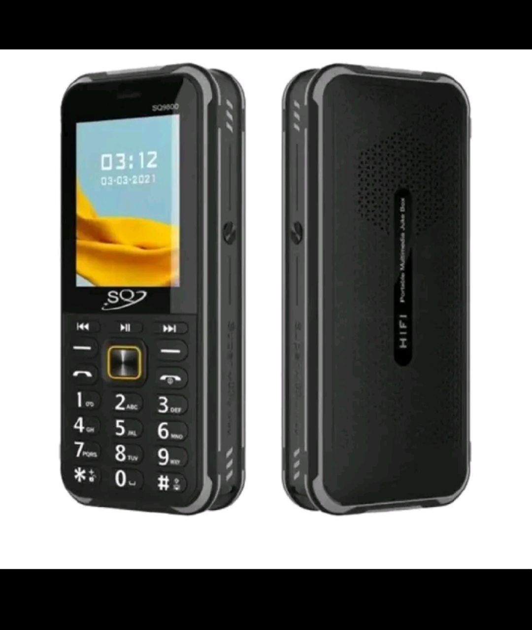 NEW  ARRIVALS! SQ9800 Rugged Phone:20,000mAh Dual SIM, Powerful Bluetooth Speaker, Power Bank, Magic Voice, VGA Camera, 5980mAh Battery, LED Flashlight, FM Radio Featured Phones+
