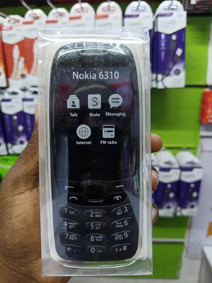 HOT DEALS!Nokia 6310  Smartphone 2.8" Screen Dual SIM Phone 4G Call Rear Camera 0.5MP Shock Resistant and Durable Super Strong Signal Long Battery Backup Phone NO Camera Memory Card Supported Featured