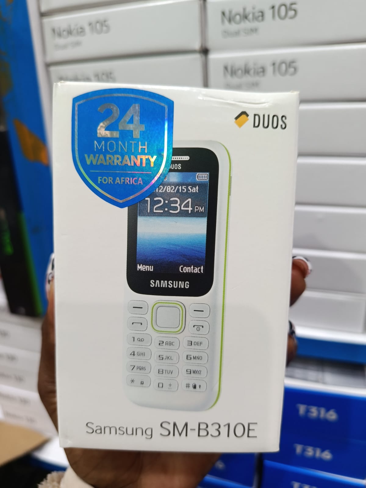 NEW ARRIVAL ✌️✌️Samsung SM-B310/15 (DUOS), 2" Display,FM DUAL-SIM) Feature phone, Button phone, Original Kabambe (PLUS FREE GIFT)