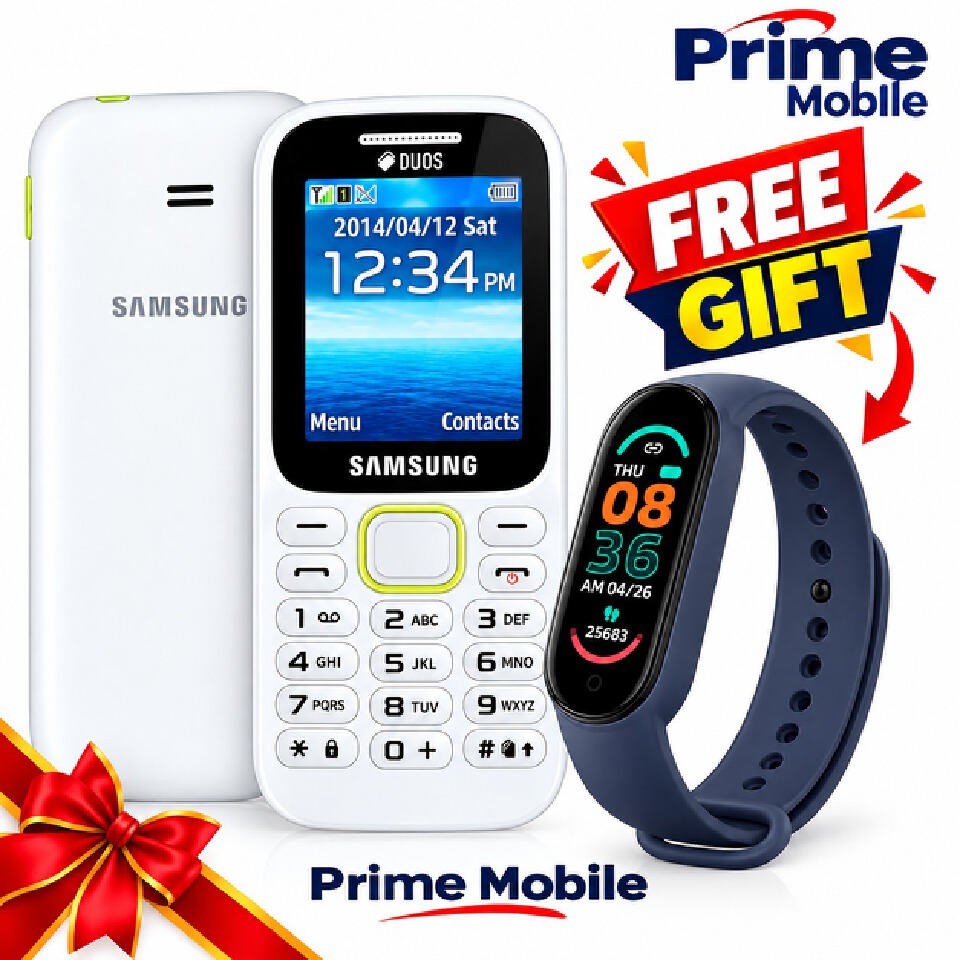 NEW ARRIVAL ✌️✌️Samsung SM-B310/15 (DUOS), 2" Display,FM DUAL-SIM) Feature phone, Button phone, Original Kabambe (PLUS FREE GIFT)