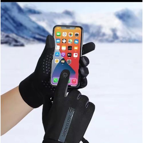 Professional Winter Sports Gloves - Waterproof & Windproof Thermal Outdoor Gloves for Cycling, Skiing, and Hiking - Touchscreen Compatible Fleece Lined Warm Gloves for Men & Women