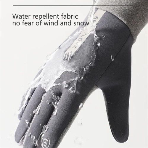 Professional Winter Sports Gloves - Waterproof & Windproof Thermal Outdoor Gloves for Cycling, Skiing, and Hiking - Touchscreen Compatible Fleece Lined Warm Gloves for Men & Women