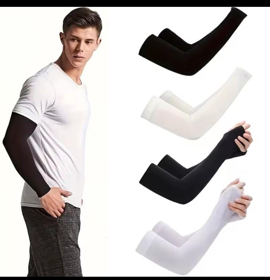 Unisex Arm Sleeves Gloves for Men & Women, UV Sun Protection Arm Sleeves, Moisture-Wicking Arm Cover for Cycling, climbing, hiking.