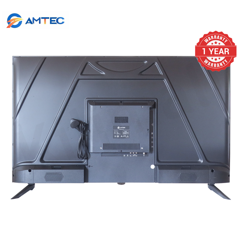 Amtec 50Q6 50 inch Smart TV Frameless 4K UHD HDR10 DVB-T2 Built-in Decoder Wi-Fi Bluetooth Miracast Netflix YouTube Showmax DTS Dolby Digital Audio 1.5GB RAM 8GB ROM