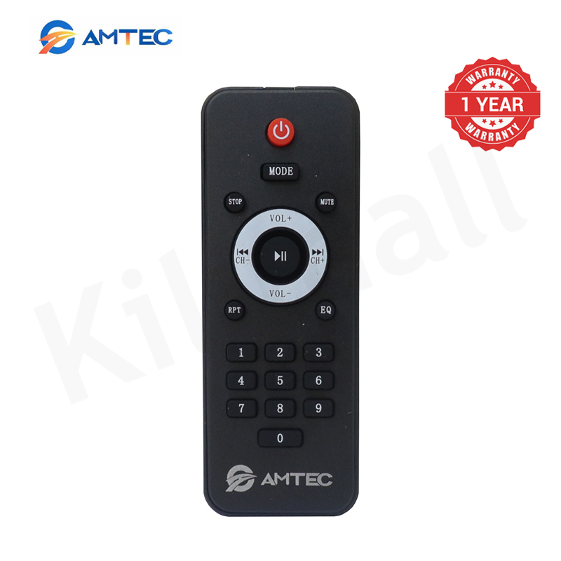 Amtec AM-02 2.1CH Home Theatre Subwoofer Speaker System, 45W RMS 20000W PMPO, AC/DC Powered Bluetooth FM USB SD AUX Woofer With Remote Control, 5.25 Inch Bass Driver