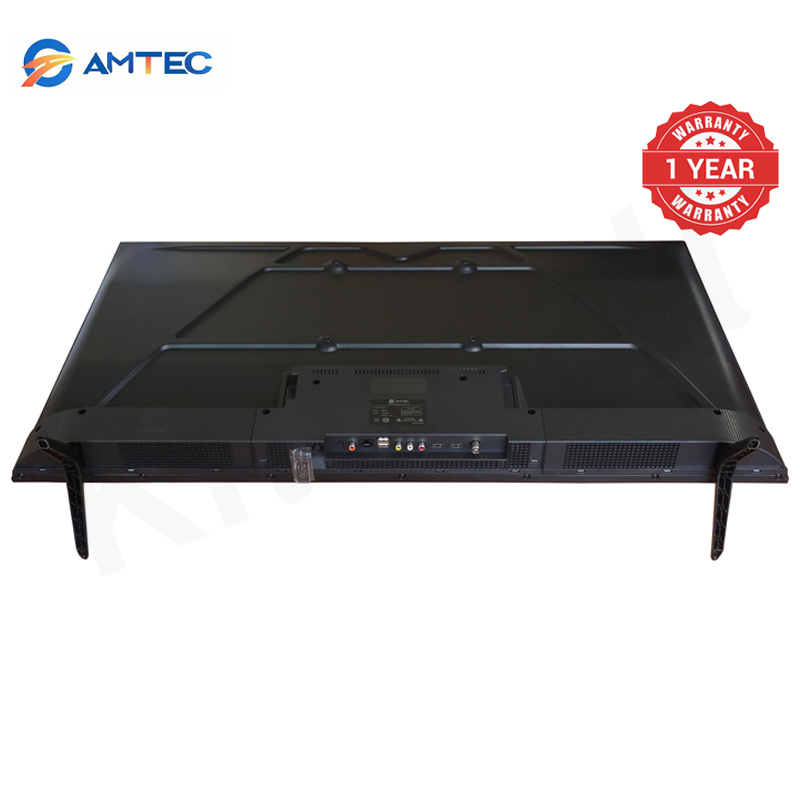 AMTEC 43L12S 43 inch Smart TV Frameless Full HD Android TV Bluetooth WiFi, App Store, Inbuilt Decoder 2HDMI 2USB Ports Support Netflix YouTube Google Play store Energy Saving LED Television