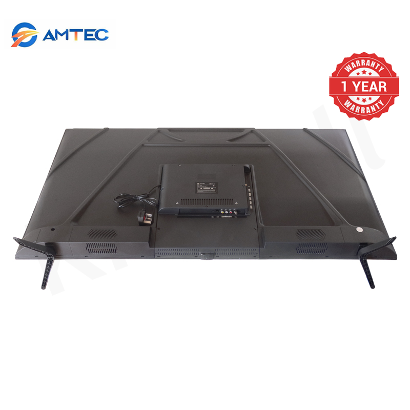 Amtec  55L12 55 inch Smart TV Frameless 4K UHD Android TV, Wi-Fi Ethernet, 3HDMI 2USB Ports, Netflix YouTube Prime Video Bluetooth Energy Saving Wide View Angle