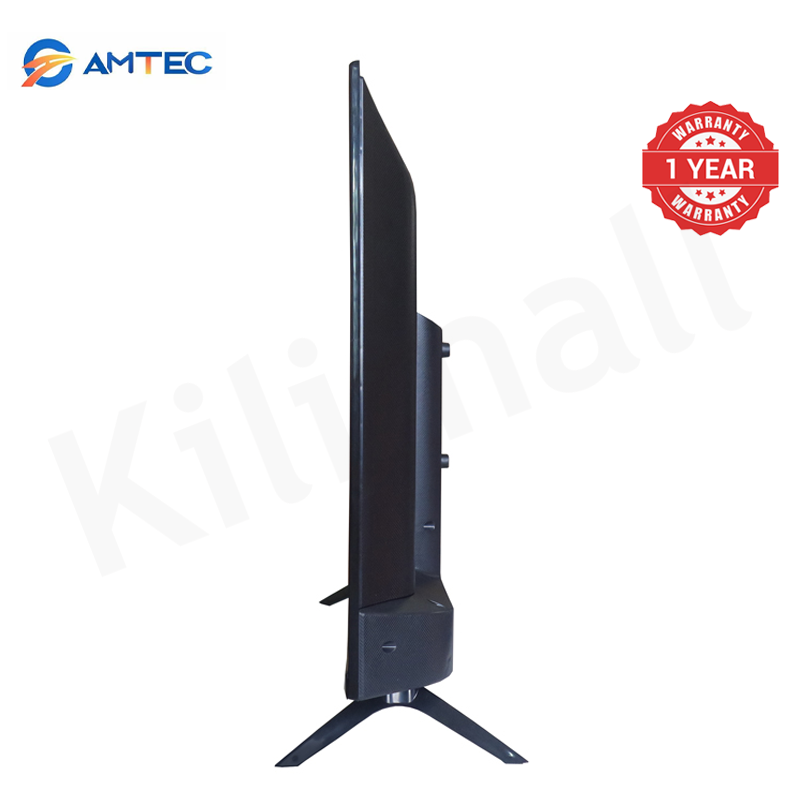 Amtec 32R1S 32 inch Smart TV Frameless HD Android TV LED Bluetooth WiFi Mirror Cast Inbuilt Decoder 3HDMI 2USB Port Quad Core 1GB+8GB Netflix YouTube Energy Saving Television