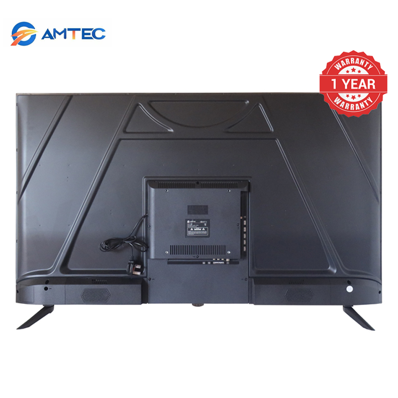 Amtec  55L12 55 inch Smart TV Frameless 4K UHD Android TV, Wi-Fi Ethernet, 3HDMI 2USB Ports, Netflix YouTube Prime Video Bluetooth Energy Saving Wide View Angle