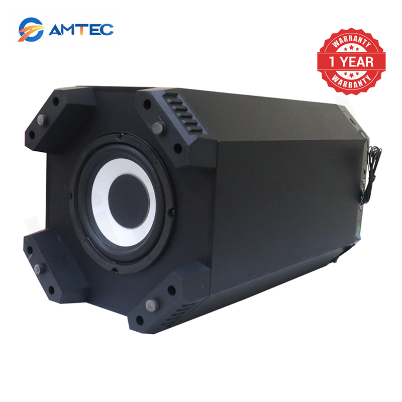 Amtec AM-702 2.1CH X‑BASS Soundbar System, 120W RMS 20000W PMPO Speaker System Woofer, BT/USB/SD/FM/AUX, AC/DC Dual Power, Remote