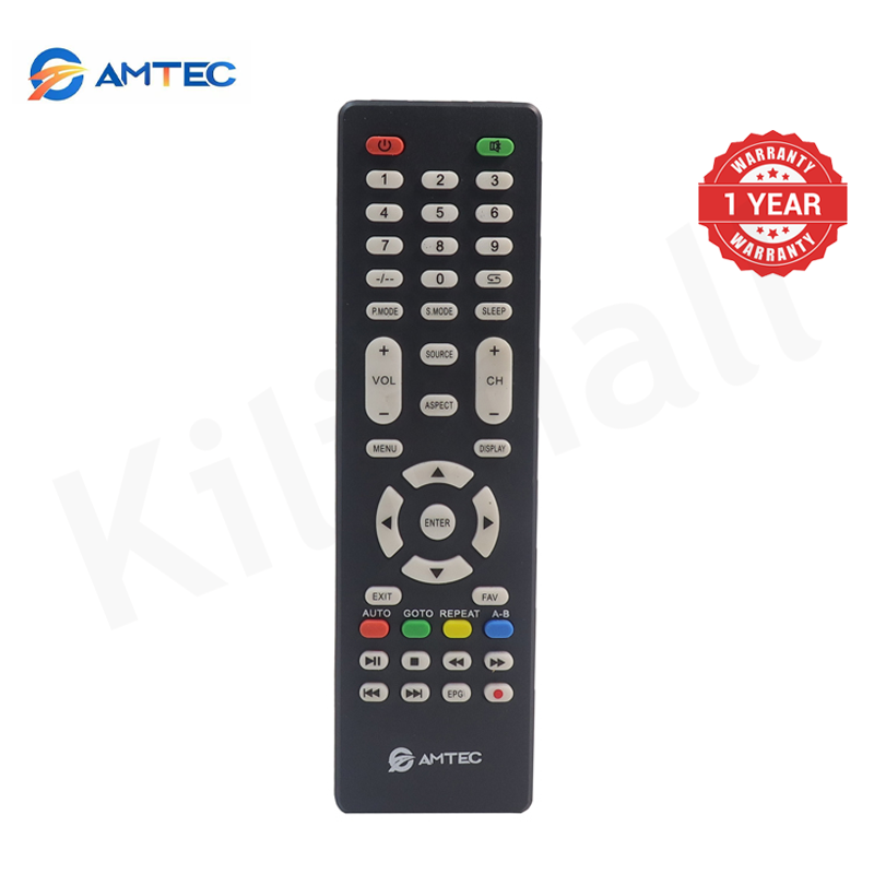 Amtec  24L12 24 inch Digital TV LED HD Display With AC/DC Power DVB-T2 Tuner and Multi-Port Connectivity With Inbuilt Decoder for Local Channels 1 Year Warranty