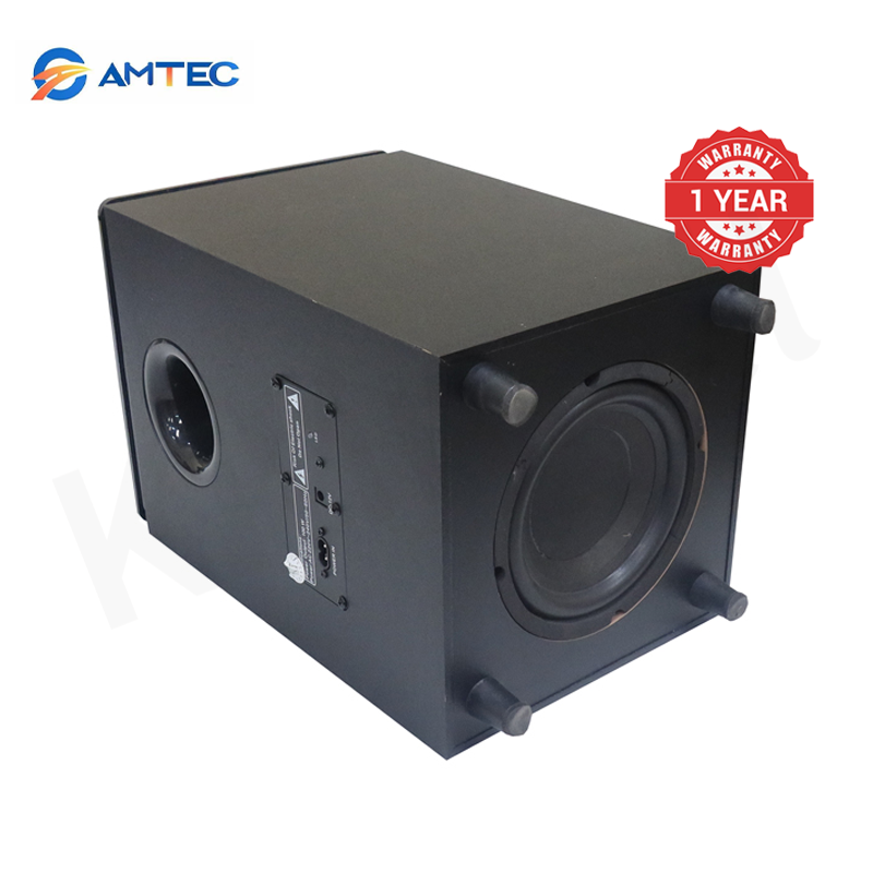 Amtec AM-04 Soundbar Home Theatre Speaker System With Wireless Subwoofer, 100W RMS 20000W PMPO, Bluetooth USB SD AUX FM, LED Display Remote Control 3D Surround AC/DC Dual Power Compatibility