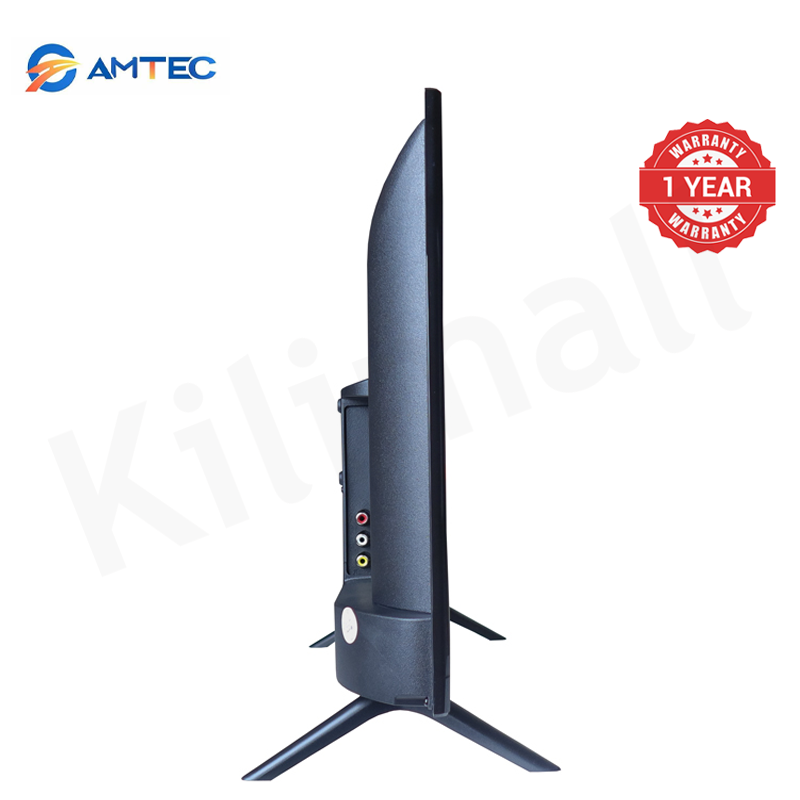 Amtec  24L12 24 inch Digital TV LED HD Display With AC/DC Power DVB-T2 Tuner and Multi-Port Connectivity With Inbuilt Decoder for Local Channels 1 Year Warranty