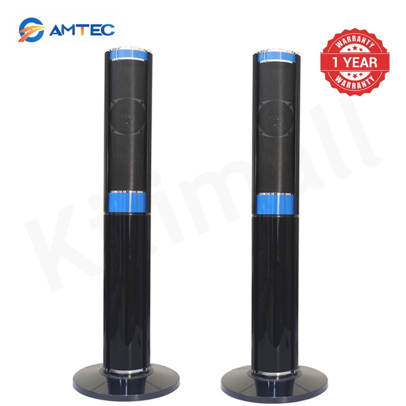 Amtec AM-702 2.1CH X‑BASS Soundbar System, 120W RMS 20000W PMPO Speaker System Woofer, BT/USB/SD/FM/AUX, AC/DC Dual Power, Remote