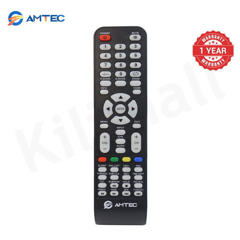 Amtec 32M6 32 Inch Digital TV Frameless Full HD LED TV AC Powered DVB-T2/S2 Digital Audio Hotel Mode USB Recording 3HDMI 2USB VGA Energy Saving Slim Television 1 Year Warranty