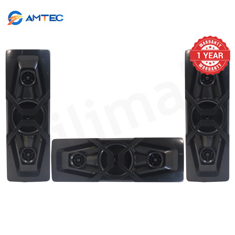 Amtec AM-315 3.1CH Multimedia Subwoofer Audio System,Speaker System 60W RMS 10000W PMPO,AC220V/DC12V Dual Power,Deep Surround Bass,Bluetooth FM AUX USB SD Playback 1 Year Warranty