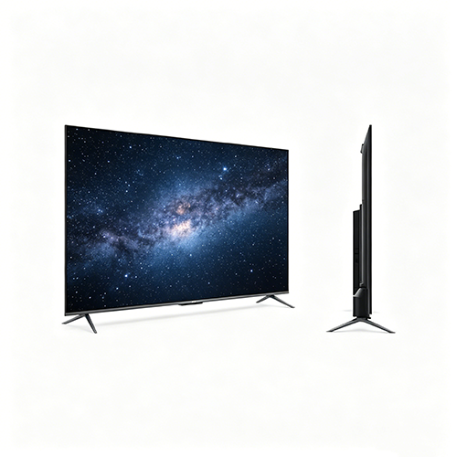 Global Star 55 Inch Frameless 4K Ultra HD Android Smart LED TV, Built-in WiFi, HDMI and USB Ports, Black Home Television, High Definition Display, Durable Entertainment TV, Fulfilled by Kilimall