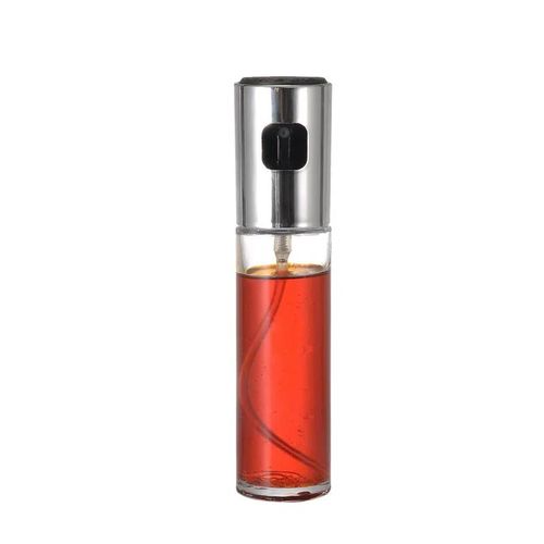 Multipurpose Kitchen Vinegar,Oil Spray Bottle Salad BBQ Kitchen Baking Roasting Cooking Glass Olive Oil Sprayer for Cooking