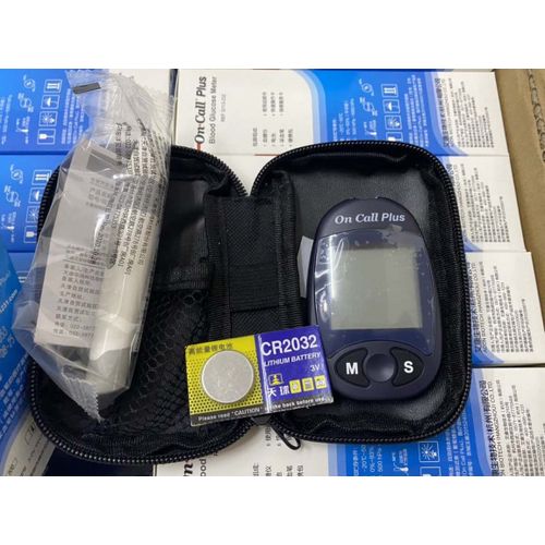 On Call Plus Hot sale Blood Glucose Test machine Glucometer Blood Sugar Level Measuring Device House-Service Detector Tester