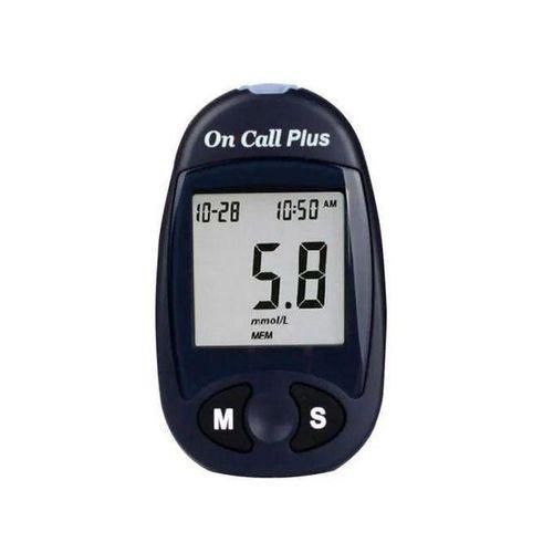 On Call Plus Hot sale Blood Glucose Test machine Glucometer Blood Sugar Level Measuring Device House-Service Detector Tester