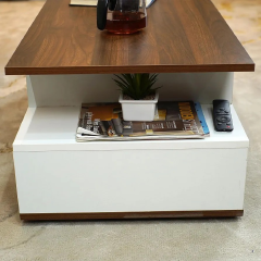 Promotion Limited Offer !!Modern Design Coffee Table for living room Tea Table Center Table with Storage Wooden Home Decor Furniture With Storage
