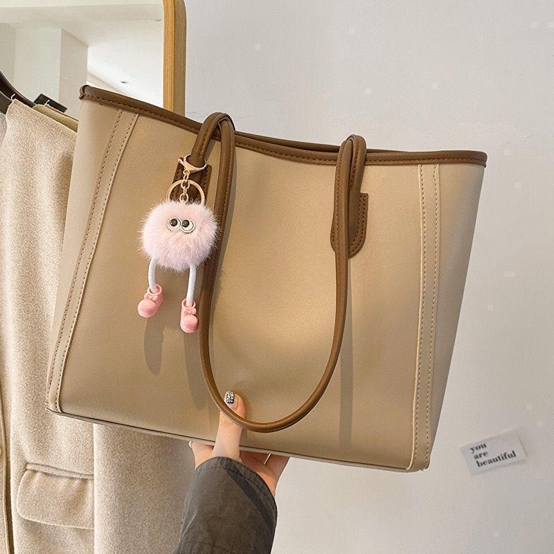 Women’s Luxury Large Capacity Tote Bag Stylish Designer Handbag for Work Travel Shopping Durable PU Leather Shoulder Carry Office Casual Everyday Use Fashion Bag Accessories