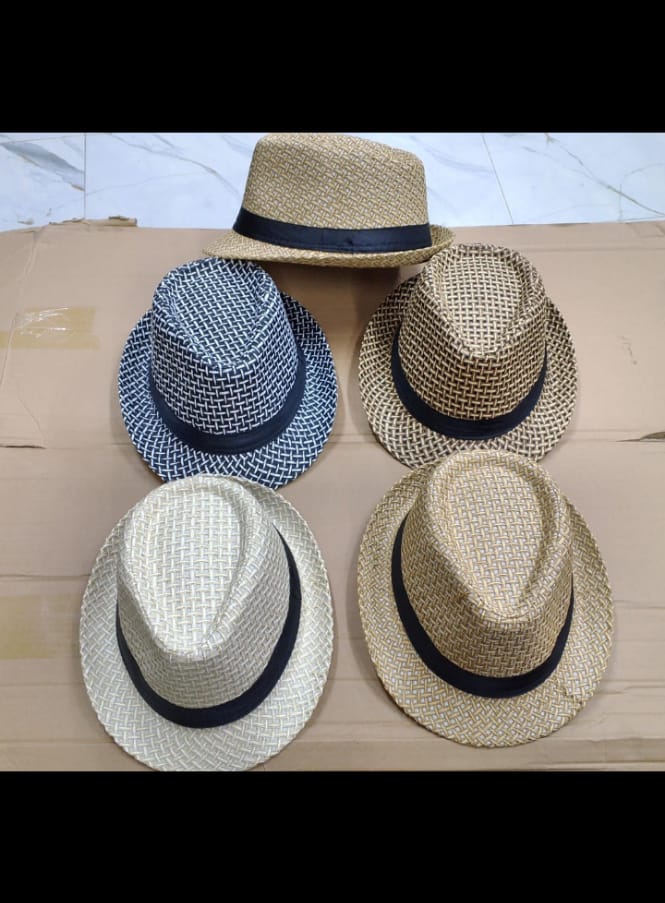 Unisex Mkeka Hats – Stylish Woven Straw Hats for Men and Women, Lightweight Casual Sun Hats for Beach, Travel, Outdoor Activities and Everyday Wear
