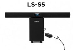 TAGWOOD LS-S5 2.1 Channel Wired Soundbar System with 4-Inch Subwoofer, 30W Rated Power, Multimedia Speaker System for TV, PC & Home Entertainment