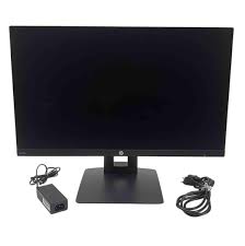 REFURBRISHED HP VH240a 23.8-Inch Full HD 1080p IPS LED Monitor with Built-In Speakers and VESA Mounting, Rotating Portrait & Landscape, Tilt, and HDMI & VGA Ports  - Black FREE POWER ADAPTER AND HDMI