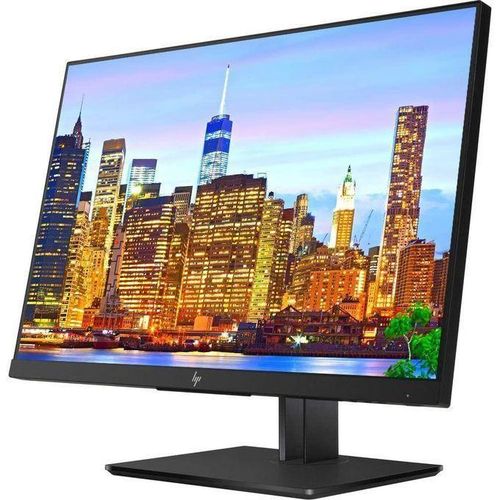 REFURBRISHED HP VH240a 23.8-Inch Full HD 1080p IPS LED Monitor with Built-In Speakers and VESA Mounting, Rotating Portrait & Landscape, Tilt, and HDMI & VGA Ports  - Black FREE POWER ADAPTER AND HDMI