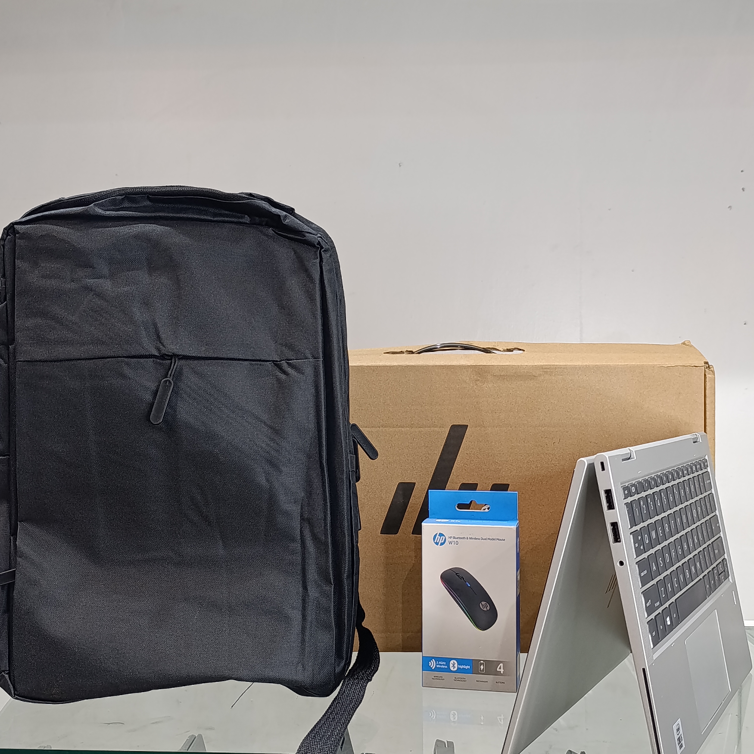 HP ELITEBOOK X360 830 G7 INTEL CORE i5-10210U 8GB DDR4 RAM256GB SSD TOUCHSCREEN10TH GENERATION 13.3 INCH DISPLAY with BANG AND OLUFSEN BOXED LAPTOP WITH FREE BAG AND MOUSE