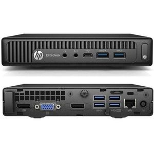 Refurbished Ultra Slim HP EliteDesk 800 G1 Intel Core i5 4th Gen 3.2Ghz 8GB RAM 500GB HDD Windows 11 Pro Desktop free adapter