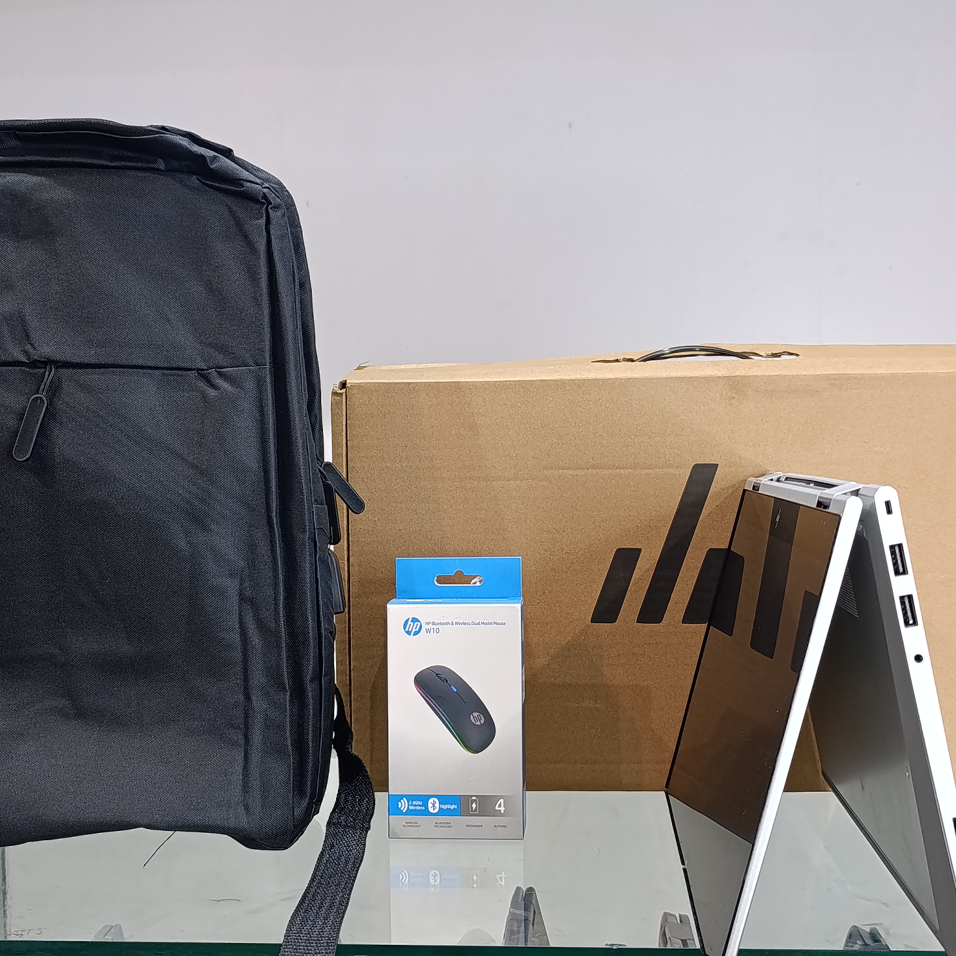 HP ELITEBOOK X360 830 G7 INTEL CORE i5-10210U 8GB DDR4 RAM256GB SSD TOUCHSCREEN10TH GENERATION 13.3 INCH DISPLAY with BANG AND OLUFSEN BOXED LAPTOP WITH FREE BAG AND MOUSE