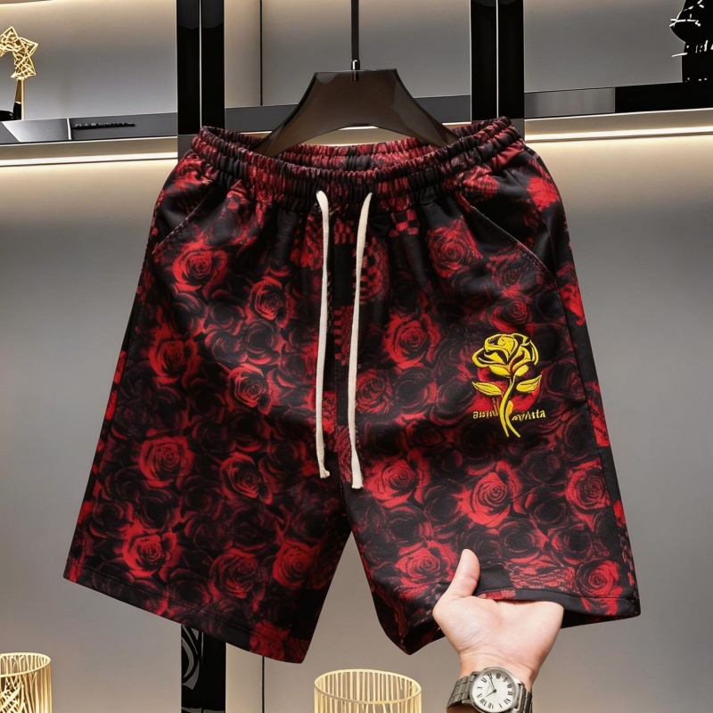Premium Summer Casual Shorts for Men Trendy & Versatile Knee-Length Shorts Loose Oversized Plus Size Beach Shorts