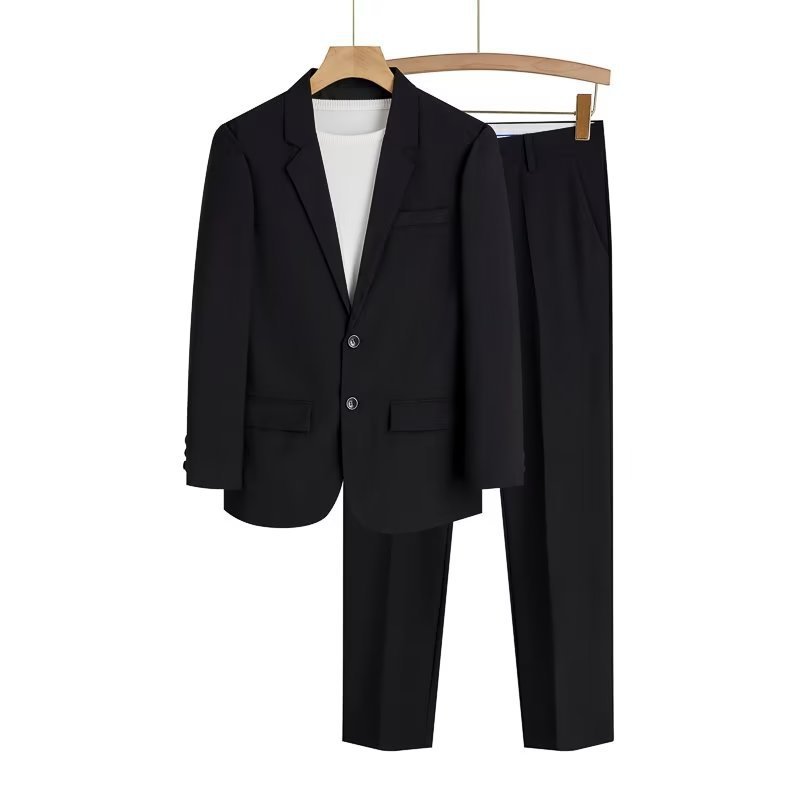 Hot Selling in Africa Spring & Summer Lightweight Loose Fit Men's Suit Set Blazer Jacket with Nice Draping Effect Business Formal & Casual Trendy Cool Stylish Outerwear