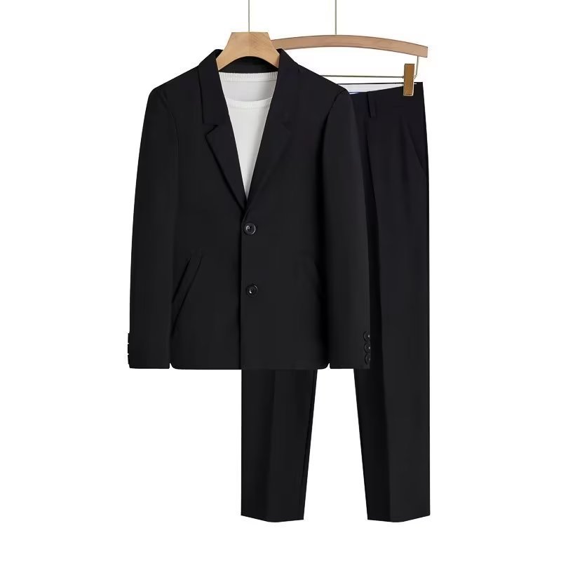 Hot Selling in Africa Spring & Summer Lightweight Loose Fit Men's Suit Set Blazer Jacket with Nice Draping Effect Business Formal & Casual Trendy Cool Stylish Outerwear