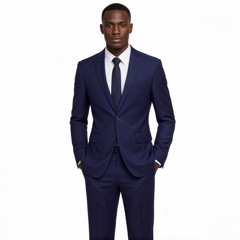 High Standard Supreme Quality Hot Selling in Africa Men's 2-Piece Suit Set Loose Fit Oversized Plus Size Formal Outfit Smart Casual Business Formal Suit for Wedding & White-Collar Office Men