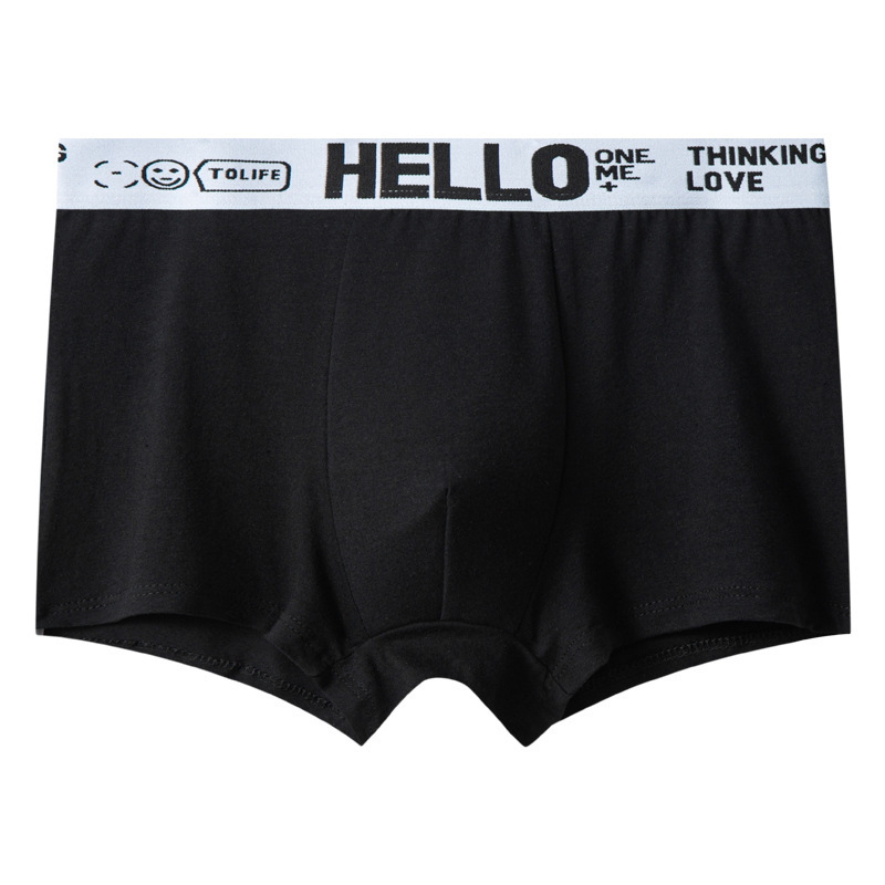 Hot Sale Men's Plus Size Mid Rise Antibacterial Breathable Soft Cotton Feel Boxer Briefs Comfortable Casual Underwear Daily Wear