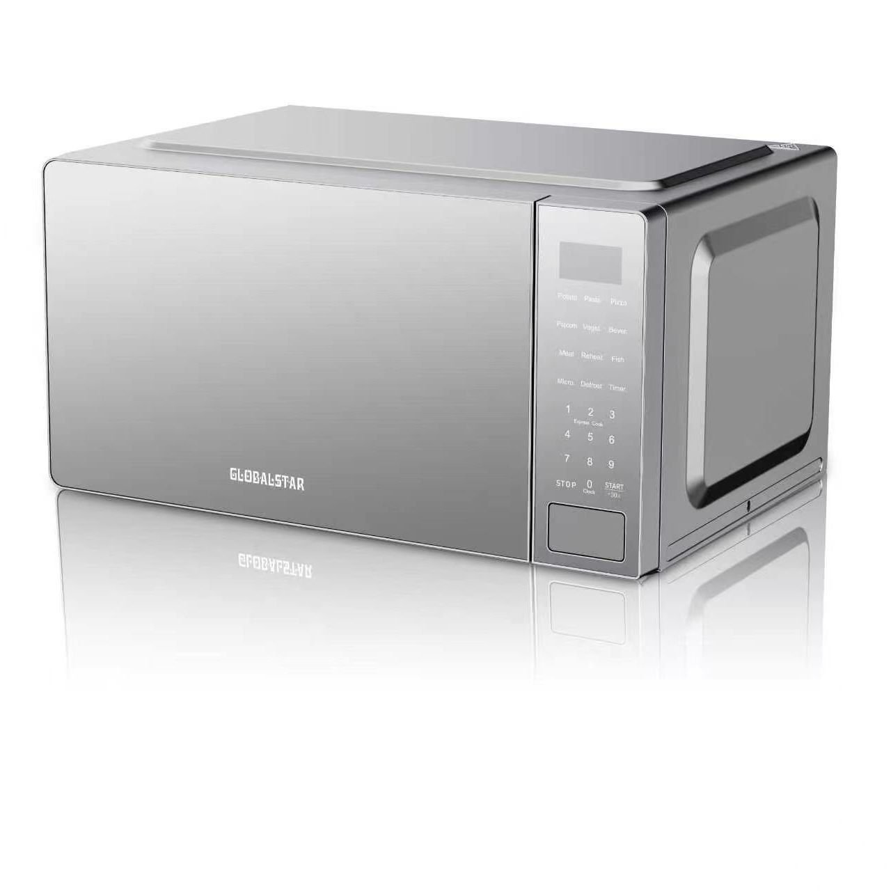 Globalstar F20PXP08 Digital 20L Microwave Oven 700W - Silver16 Months Warranty