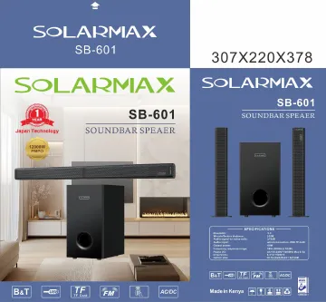 Solarmax Soundbar