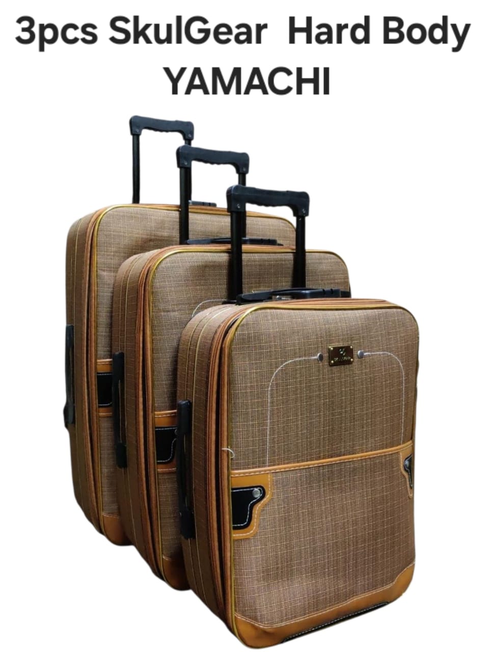 3PCS Hardbody Suitcase Set ✈️
Travel with confidence and style using this durable 3-piece hardbody suitcase set — designed for both short trips and long vacations.
🌟 Strong hard shell exterior for ma