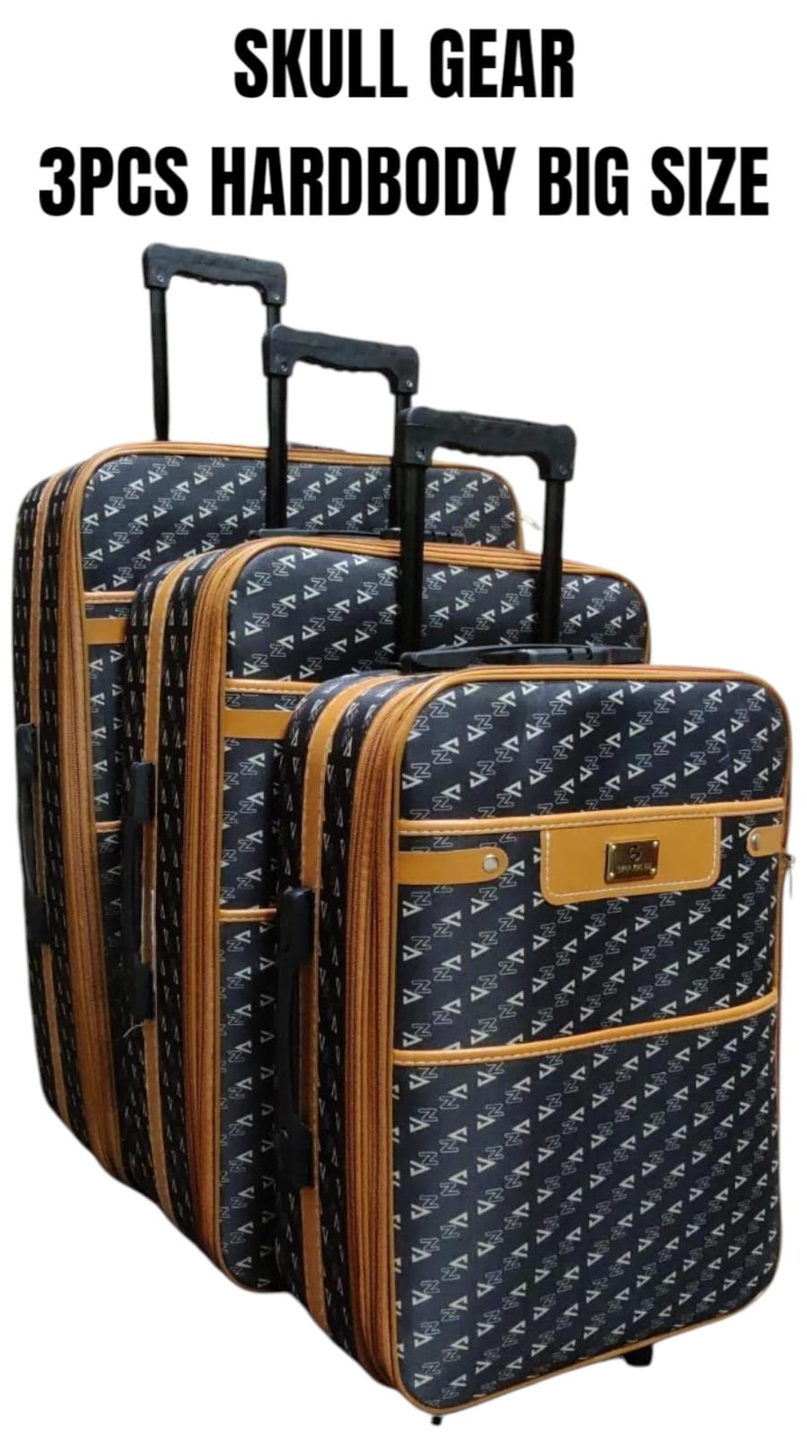 3PCS Hardbody Suitcase Set ✈️
Travel with confidence and style using this durable 3-piece hardbody suitcase set — designed for both short trips and long vacations.
🌟 Strong hard shell exterior for ma
