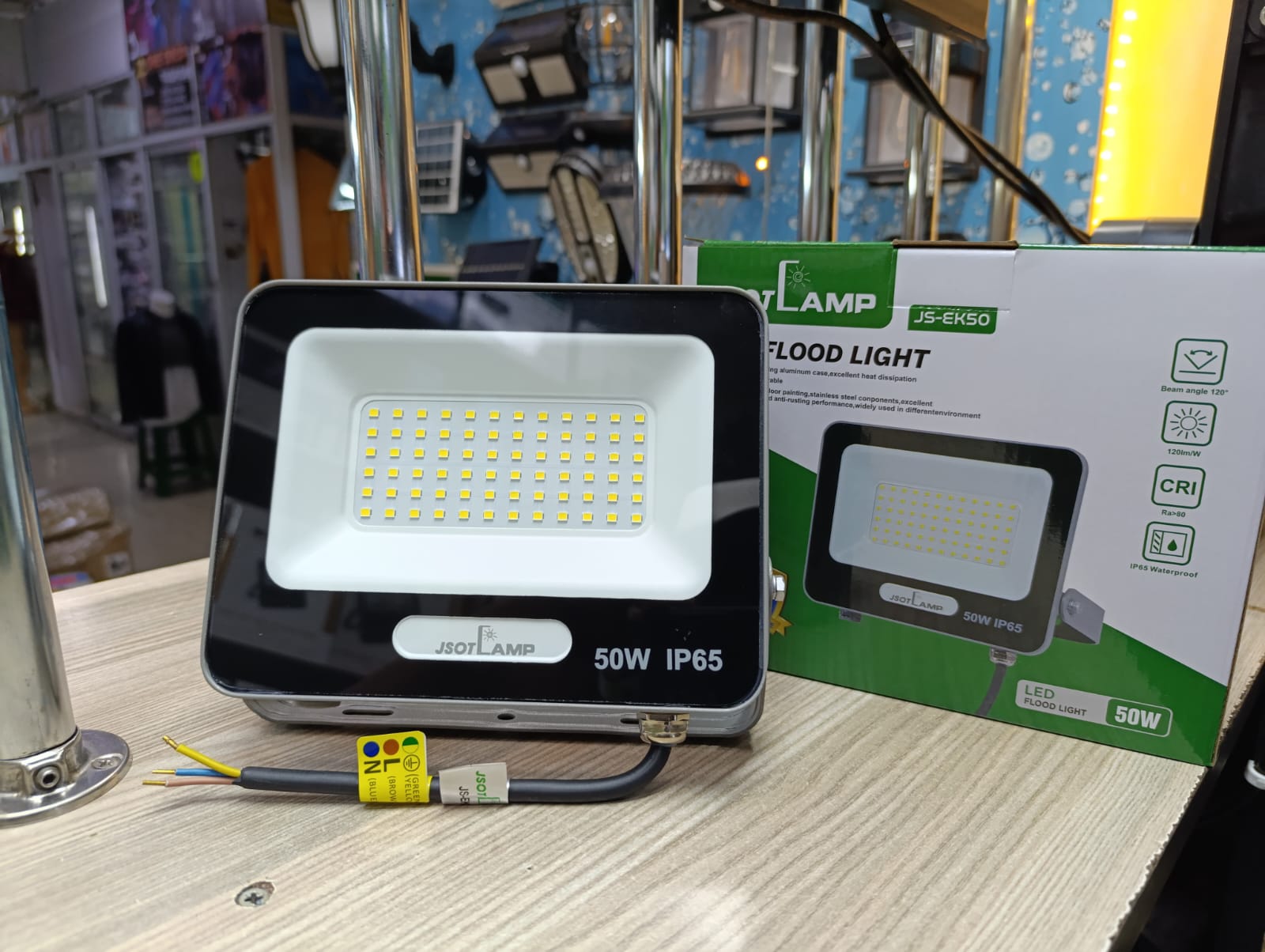 50W LED Flood Light** designed for maximum brightness and long lasting performance built with advanced LED technology drives long daylight illumination while consuming less power save energy