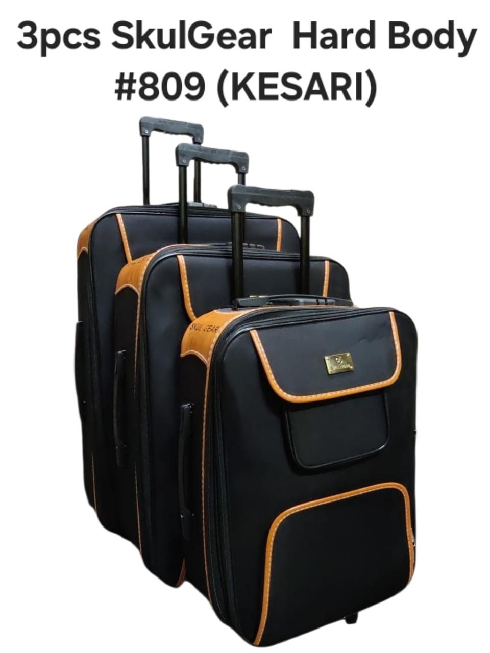3PCS Hardbody Suitcase Set ✈️
Travel with confidence and style using this durable 3-piece hardbody suitcase set — designed for both short trips and long vacations.
🌟 Strong hard shell exterior for ma