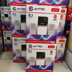 the Amtec AM-005 2.1 Channel Multimedia Speaker System, designed to deliver enjoyable sound and enhanced bass for music, movies, and everyday entertainment. Featuring a subwoofer and two satellite .