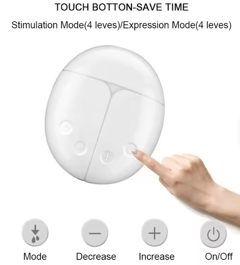Lower Price Double Electric Milk Breast Pump Machine Electronic Baby Breast Feeding Pump Electric Drive BPA Free Print Pattern